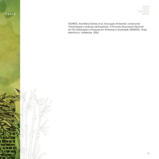 Reflexões e práticas sobre educação ambiental