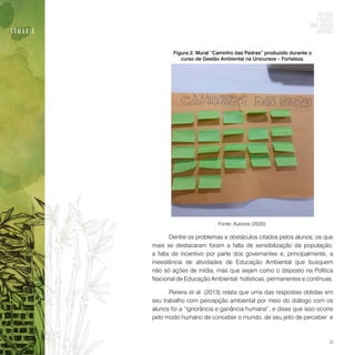 Reflexões e práticas sobre educação ambiental