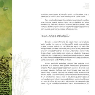 Reflexões e práticas sobre educação ambiental