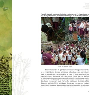 Reflexões e práticas sobre educação ambiental