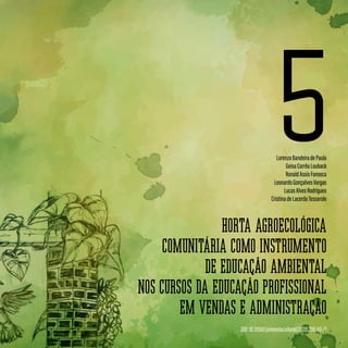 Reflexões e práticas sobre educação ambiental