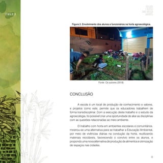 Reflexões e práticas sobre educação ambiental