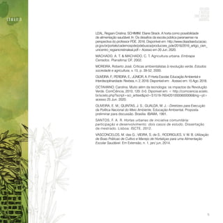 Reflexões e práticas sobre educação ambiental