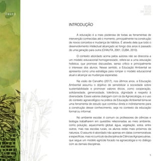 Reflexões e práticas sobre educação ambiental