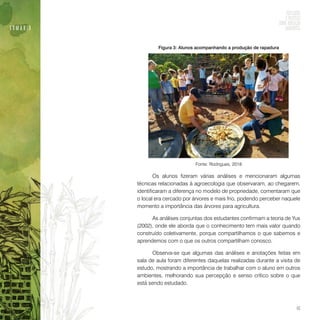 Reflexões e práticas sobre educação ambiental