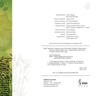 Reflexões e práticas sobre educação ambiental