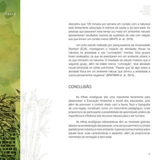 Reflexões e práticas sobre educação ambiental