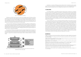 106 | Resíduos sólidos - Perspectivas e desafios para a gestão integrada
| Métodos e Técnicas Métodos e Técnicas |
Resíduos sólidos - Perspectivas e desafios para a gestão integrada | 107
Figura 2. Representação do Ciclo PDCA
“Partindo do ciclo PDCA pode-se dizer que existem três estratégias básicas de melhoria contínua:
manutenção da performance atual, melhoramento incremental dos processos existentes e transforma-
ção ou mudança dos processos” (BESSANT et al, 2001 apud CARINA; ATTADIA; MARTINS; 2003). PDCA é
uma metodologia que envolve o ciclo de Planejar, Executar, Verificar e Agir Corretivamente (Plan, Do,
Check, Act), as quais são de grande relevância para promover o retorno aos pontos do planejamento que
não foram bem executados e que necessitam de uma reformulação.
Como visto o PDCA contribui para a manutenção da performance, mudança ou melhoria dos pro-
cessos. Ainda nas perspectivas de Gestão da QualidadeTotal, Oliveira (2006) ressalta que a qualidade total
é desenvolvida e implantada quando se pauta nos seguintes princípios: satisfação do cliente, gerência
participativa, desenvolvimento das pessoas, constância de propósitos, aperfeiçoamento do sistema, con-
trole de processos, disseminação das informações, delegação, assistência técnica, gestão da relação com
agentes externos e a garantia da qualidade.
Tais princípios contribuem para avaliação dos planos de gestão integrada para que possam real-
mente atender todos os requisitos de eficiência, eficácia e efetividade. Conforme visto nos resultados, as
lacunas dos PGIRS’s podem ser preenchidas por meio da avaliação por meio de ferramentas da qualida-
de total. Em seguida há outra proposta de sistematização contida no trabalho de Martins e Costa Neto
(1998):
Para Martins e Costa Neto (1998) para que haja coerência entre os indicadores em toda a organi-
zação é preciso que estes tenham suas definições quanto ao seu nível, o que vai possibilitar colocar em
prática princípios da qualidade total como a delegação, por exemplo, visto em (OLIVEIRA, 2006).
4. CONCLUSÕES
Os resultados refletiram a necessidade da revisão de alguns planos municipais com o propósito
de tornar suas metas mais quantitativas e de melhorar o acompanhamento tanto por parte da gestão
municipal quanto da sociedade. É importante que os governos municipais tragam a apresentação dos
resultados também para um portal eletrônico que facilite o acesso do conhecimento sobre o andamento
dos planos para a população local, assim como parte interessadas em outras localidades. Nesse sentido
para contribuir no preenchimento de lacunas verificadas nos planos e na futura administração dos pro-
cessos que envolvem a execução, direção e controle do plano, sugere-se algumas decisões para que
determinados pontos possam ser reavaliados, assim como o uso das ferramentas de gestão para melhor
andamento dos trabalhos.
De forma específica, para o Ponto 3, da Educação Ambiental, poderão ser incentivadas as parcerias
com instituições de ensino para que haja uma dinâmica de ações em datas conjuntas para fomentar
o apoio de estudantes, professores e colaboradores no processo de transmissão e discussão das infor-
mações mais importantes para a conscientização ambiental das pessoas. Em relação aos Pontos 2, 4, 5
e 6, as lacunas podem ser preenchidas por meio da adoção das ferramentas de gestão pesquisadas na
literatura, as quais podem ajudar na condução do Plano Integrado de Gestão de Resíduos Sólidos de
forma a torná-lo mais eficiente em sua execução, atingindo objetivos dispostos no PNRS de forma mais
clara e efetiva. Quanto ao Ponto 7 (Quadro 1), poderá ser promovida as sessões públicas para a discussão
de ações para o controle social, bem como a criação de uma homepage para a disponibilização das in-
formações de execução do plano de gestão. Enfim, um Gerenciamento Integrado de Resíduos Sólidos,
necessita além de planos operacionais, também de planos estratégicos e planos táticos que possam
vincular objetivos específicos aos objetivos gerais das organizações e sua missão.
REFERÊNCIAS
CAMPOS, Lucila Maria de Souza; SELIG, Paulo Mauricio. SGADA-Sistema de Gestão e Avaliação do Desempenho
Ambiental: A aplicação de um modelo de SGA que utiliza o Balanced Scorecard (BSC). REAd - Edição Especial 30, v.
8, n. 6, Nov-Dez/2002.
CARINA, Lesley; ATTADIA, Lago; MARTINS, Roberto Antonio. Medição de desempenho como base para evolução da
melhoria contínua. Revista Produção, v. 13, n. 2, p. 33, 2003.
KAPLAN, Robert S.; NORTON, David P. Using the balanced scorecard as a strategic management system. Harvard
Business Review, v. 74, n. 1, p. 75-85, 1996.
MARTINS, Roberto Antonio; COSTA NETO, Pedro Luiz de Oliveira. Indicadores de desempenho para a gestão da
qualidade total: Uma proposta de sistematização. Gestão & Produção, v. 5, n. 3, p. 298-311, 1998.
MMA, Ministério do Meio Ambiente. Plano Nacional de Resíduos Sólidos. Brasília: Ago/2012.
MONTEIRO, P.; CASTRO, A.; PROCHNIK, Victor. A mensuração do desempenho ambiental no Balanced Scorecard e o
caso da Shell. Anais do VII Encontro Nacional sobre Gestão Empresarial e Meio Ambiente, FGV/USP, 2003.
OLIVEIRA, Otávio J. Gestão da Qualidade-Tópicos Avançados. Cengage Learning Editores, 2006.
PRIETO, Vanderli Correia et al. Fatores críticos na implementação do balanced scorecard. Gestão e Produção, v. 13,
n. 1, p. 81-92, 2006.Figura 3. Proposta de sistematização de indicadores de desempenho para a gestão pela qualidade total
(MARTINS;COSTA NETO; 1998, p.306).
 