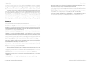 144 | Resíduos sólidos - Perspectivas e desafios para a gestão integrada
| Métodos e Técnicas Métodos e Técnicas |
Resíduos sólidos - Perspectivas e desafios para a gestão integrada | 145
zer parte do escopo das empresas, que buscam o desenvolvimento de forma sustentável com a finalida-
de de preservar o meio ambiente e não comprometer os recursos naturais para suprir as necessidades da
geração presente sem afetar as gerações futuras. O Projeto Verde Vida, atende aos objetivos definido pela
Política Nacional de resíduos Sólidos a Lei nº 12.305 e apolítico Estadual de Resíduos Sólidos Lei nº14236.
O composto e vermicomposto gerados têm características químicas apropriadas para uso agronô-
mico, como condicionador de solo em consonância com os padrões estabelecidos pela legislação vigen-
te, proporcionando assim uma fonte segura de insumos orgânicos para a produção olericolas para a
horta e de mudas do viveiro do projeto. Os processos de compostagem e vermicompostagem quando
preconizados os seus aspectos operacionais: umidade, temperatura, relação carbono/nitrogênio, entre
outros, são práticas ambientalmente correta e viável para minimizar os impactos ambientais causados
por resíduos orgânicos na disposição final em aterros ou lixões. Oferecer um programa de educação
ambiental que objetive conscientizar a importância de reutilização e reciclagem dos resíduos orgânicos.
REFERÊNCIAS
ABRELPE,2012) Associação Brasileira de Empresa Pública e Resíduos Especiais.
ARAGÃO, J. M. de S. Compostagem e reciclagem de resíduos sólidos da companhia de abastecimento de Pernam-
buco -CEASA Recife.. FINEP, 1998. n.p.
BIDONE, F.R.A. A vermicompostagem dos resíduos sólidos de cortume, brutos e previamente lixiviados, utilizando
compostos de lixo orgânico urbano como substrato. São Carlos, 1995. 184p. Tese (Doutorado em Engenharia ) - Es-
cola de Engenharia de São Carlos, Universidade de São Paulo.
COMPANHIA DE TECNOLOGIA DE SANEAMENTO AMBIENTAL - CETESB São Paulo, SP. Utilização de minhocas na
produção de composto orgânico. São Paulo, 1987. 8 p.
COMPANHIA DE TECNOLOGIA DE SANEAMENTO AMBIENTAL - CETESB. (1999)Aplicação de lodos de sistemas de
tratamento biológico em áreas agrícolas: critérios para projeto e operação. São Paulo. 32p. (ManualTécnico, P 4.230)
CEMPRE, Compromisso Empresarial Para a Reciclagem. Lixo Municipal: manual de gerenciamento integrado. 3ed.
São Paulo, 2010. ISBN 978-85-87345-02-8 Instituto de Pesquisas Tecnológicas (IPT). Anais do Seminário de
Avaliação de Projetos IPT. Habitação e meio ambiente: assentamentos urbanos precários. São Paulo: IPT, 2002.
MATOS (2005), 1 FERNANDES, F. et all. Caracterização preliminar dos principais tipos de lodo de esgoto doParaná
para um programa de reciclagem agrícola. Sanare, v.6, n.6, p. 15-21, 1996.
KNAPPER, C. Cascas de nozes são transformadas em adubos. Informativos Unisinos. São Leopoldo, n. 56,p 21, set.,
1992.
KIEHL, E. J. Fertilizantes Orgânicos: São Paulo: CERES, 1985. 492p.
____. Processos especiais de compostagem, In: KIEHL, E.J. Fertilizantes orgânicos. São Paulo, Ceres, 1985. P.311-364
PEREIRA NETO, J.T. Conceitos modernos de compostagem. Engenharia Sanitária, Rio de Janeiro, V. 28, N. 22, P. 144
-109, abr./jun., 1989.
PEREIRA NETO, J.T. Manual de compostagem processo de baixo custo. Belo Horizonte: UNICEF, 1990. 55p.
PEREIRA NETO, J.T. Conceitos modernos de compostagem. Engenharia Sanitária, Rio de Janeiro, V. 28, N. 22, P. 144
-109, abr./jun., 1989.
PEREIRA NETO, J.T. Manual de compostagem processo de baixo custo. Belo Horizonte: UNICEF, 1990. 55p.
PRAGANA, R.B; OLIVEIRA, M. DE F. G;AVALIAÇÃO DA EFICIÊNCIA DE ACELERADORES DE COMPOSTAGEM - XXV Con-
gresso Brasileiro de Engenharia Sanitária e Ambiental, setembro de 2009.Viçosa,MG..
ROSA, J. Utilização da técnica de vermicompostagem para o tratamento de resíduos sólidos orgânicos da industria
papeleira. O Papel, Jun.,1994.
VERAS, L.R.V.; POVINELLI, J A Vermicompostagem de lodo de tratamento de efluentes industriais consorciada com
composto de lixo urbano Engenharia Sanitária e Ambiental, 2004 Vol. 9 - Nº 3 - jul/set 2004,218-224
OLIVEIRA, M.F.G. ; PRAGANA, R.B.;.VIABILIDADE DO APROVEITAMENTO DE RESÍDUOS ORGÂNICOS POR MEIO DO
PROCESSO DE VERMICOMPOSTAGEM. XXX Congresso Brasileiro de Ciência do Solo. Julho de 2005. Recife-PE
 