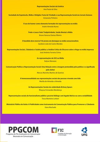 214:
REPRESENTAÇÕESSOCIAIS&COMUNICAÇÃO
 