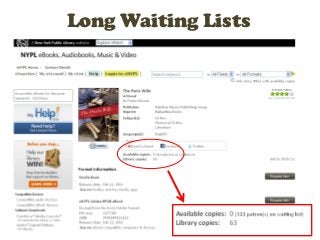 Long Waiting Lists
 