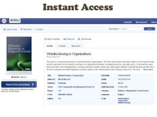 Instant Access
 