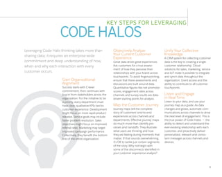 Mastering Code Halos Using Digital Insights to Drive Customer Experiences
