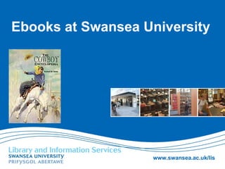 Ebooks at Swansea University 