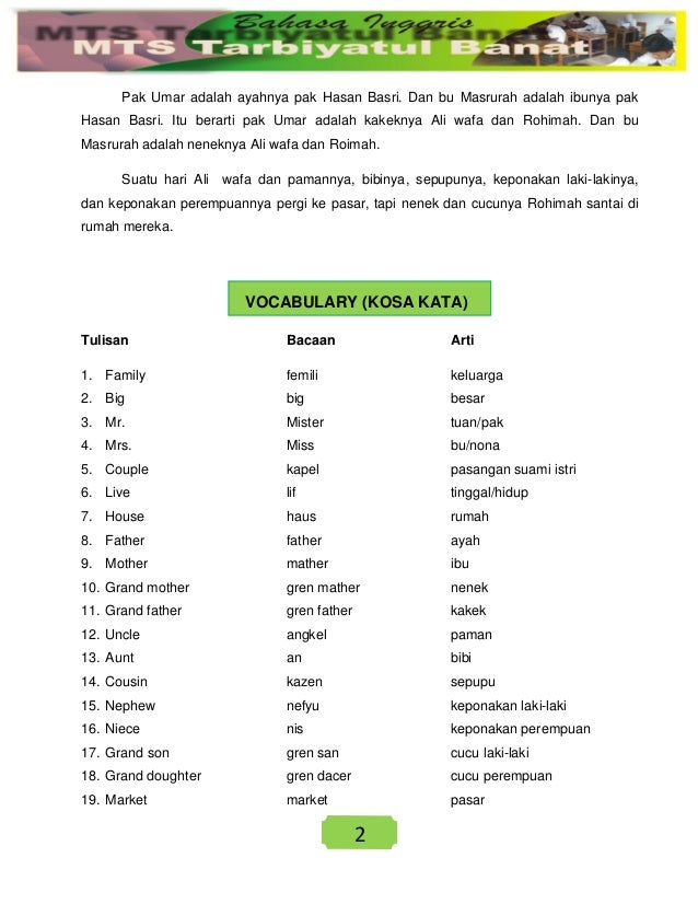 Arti Niece Dalam Bahasa Indonesia Sekali