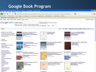 Google Book Program 
