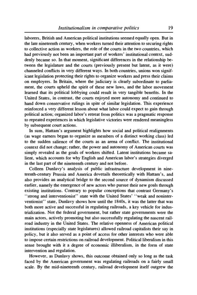 historical institutionalism Neo-statecraft theory, historical institutionalism and institutional change - volume 51 issue 1 - toby s james. historical institutionalism Neo-statecraft theory, historical institutionalism and institutional change - volume 51 issue 1 - toby s james.
