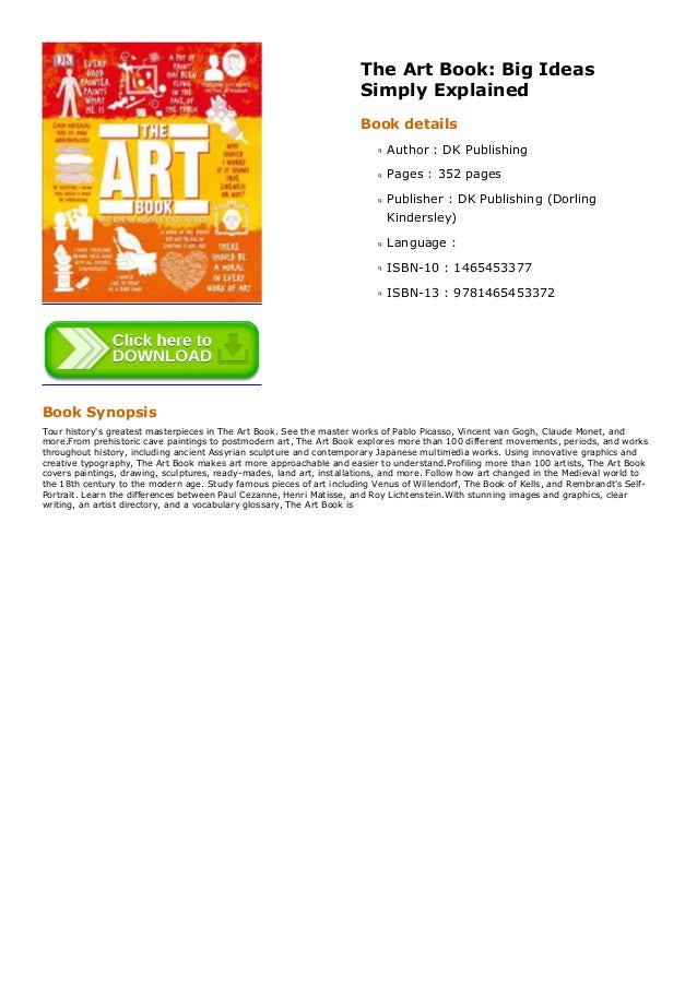 Download The Art Book Big Ideas Simply Explained Pdf PNG