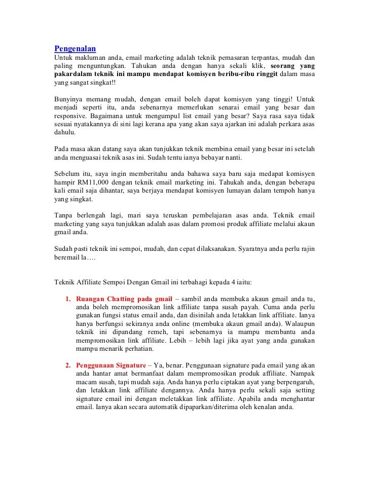 Contoh Surat Penolakan Praktikal Menggunakan Email