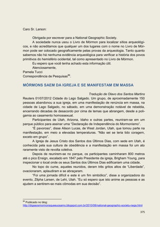 Ebook sobre o mormonismo