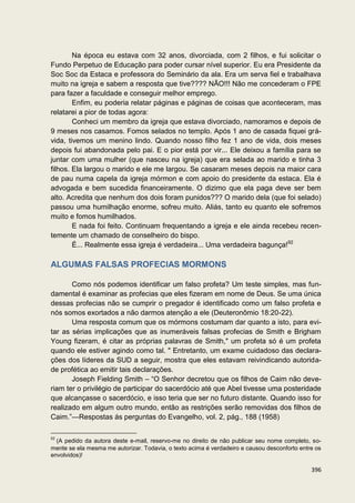 Ebook sobre o mormonismo