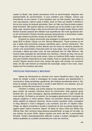 Ebook sobre o mormonismo