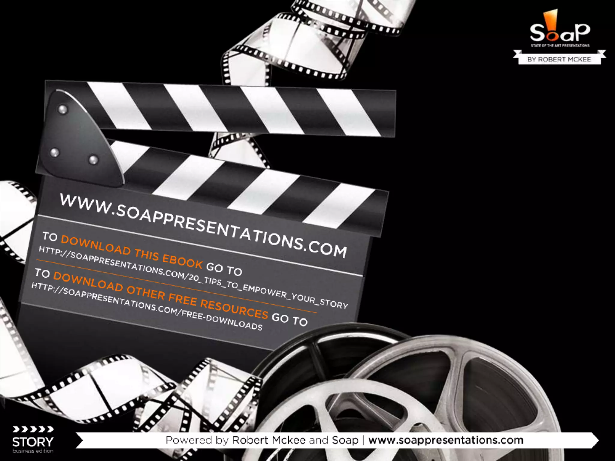 20 Tips to Empower Your Presentation Story by SOAP