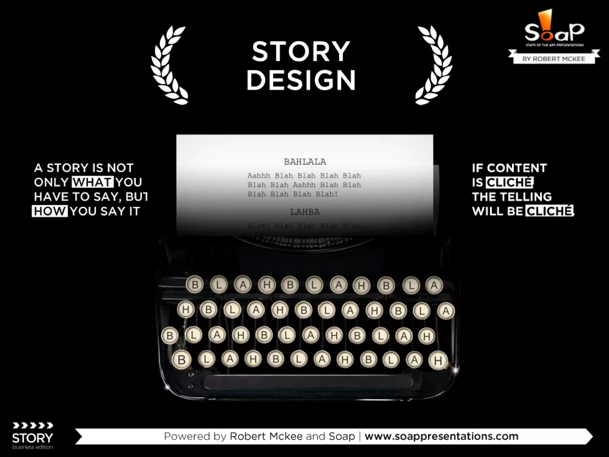 20 Tips to Empower Your Presentation Story by SOAP