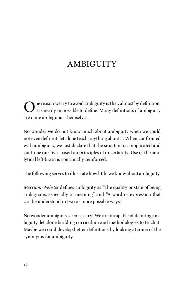 Self Awareness And Intuition For Leadership In Ambiguous Times