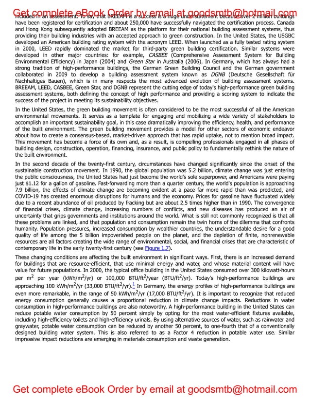 Sustainable Construction Green Building Design And Delivery eBook Sustainable Construction Green Building Design and Delivery 5e