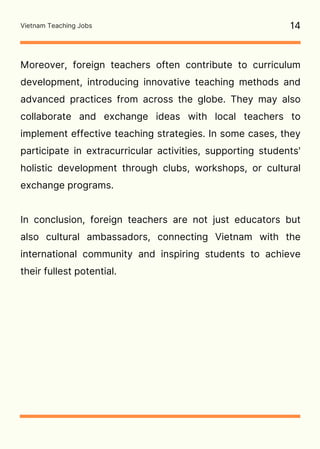 eBook Teaching English in Vietnam - The Complete guide 2025 | PDF
