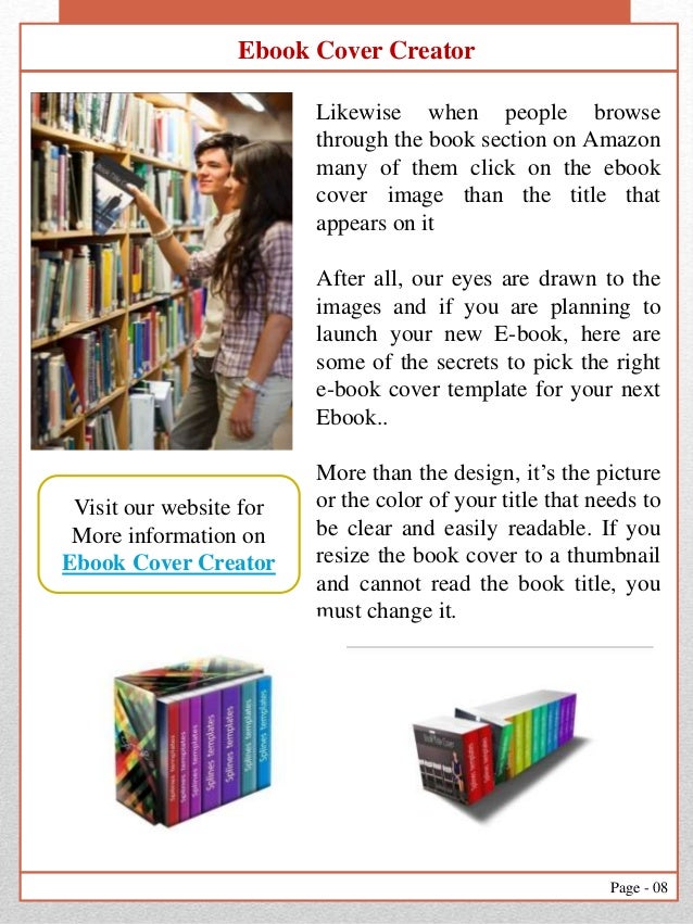 ebook covers for sale