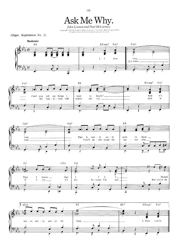 the beatles anytime at all chords