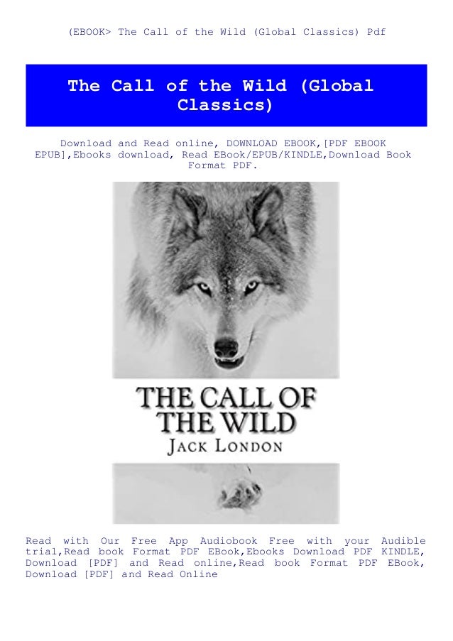 Ebook The Call Of The Wild Global Classics Pdf