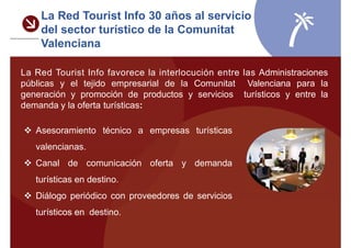 Innovando en la atención al turista de la Comunitat Valenciana - premios 2019