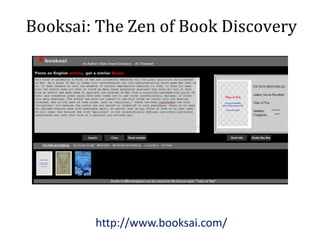 Booksai: The Zen of Book Discovery
http://www.booksai.com/
 