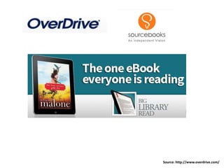 Source: http://www.overdrive.com/
 