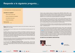Responda a la siguiente pregunta....


     (+1 punto respuesta correcta, -0,20 puntos repuesta incorrecta)


     ¿Qué significa “ser competitivo”?                                                                                       Echando un vistazo a opiniones de viajeros en los diferentes portales: TRIPADVISOR, TRIVAGO, VENERE... me doy
                                                                                                                             cuenta que las primeras críticas hacen referencia a la habitación y al estado de la misma, pero claro lo que el cliente
             A) Dar lo mismo a un precio mayor                                                                               desconoce es el tiempo que ha tenido la camarera de piso para arreglar su habitación o si cuenta con los recursos
                                                                                                                             suficientes para ello. Sin embargo éste es uno de los primeros departamentos en caer bajo esa GRAN ESPADA DE
             B) Ofrecer más calidad que tus competidores                                                                     DAMOCLES, que es la reducción de costes, pasando éste departamento a ser externalizado.

             C) Ser diferente al mismo precio                                                                                Por un lado externalizar un servicio no es del todo malo, siempre y cuando el servicio contratado sea de calidad y te
                                                                                                                             ofrezca unos rrhh dispuestos a comprometerse con la empresa, aunque desgraciadamente la realidad es otra muy
             D) Ninguna de las anteriores                                                                                    diferente, bajos salarios, empleados sobre-explotados, cargados de trabajo y claro eso lleva una consecuencia, la
                                                                                                                             crítica en el portal de viajeros, así que con lo que se ha ahorrado externalizando el servicio se pierde por las reservas
     Posibles respuestas:                                                                                                    que no se materializan derivadas de las malas críticas plasmadas en los diferentes portales.
     1. A, B 2. B , C 3. C    4. D
                                                                                                                             Volviendo al tema de la competitividad, encuentro no sin demasiada sorpresa que los establecimientos hoteleros bus-
                                                                                                                             can al cliente ofreciéndole reducciones en la factura, WIFI gratis (tema bastante manido en éste foro), sesión de SPA
                                                                                                                             incluida.... ¿realmente buscan eso?

     Ser     competitivo puede tener muchas acepciones, depende de cómo quiera entenderse, en algunos casos será
             positivo en otros negativo.                                                                                     Pienso que muchos de los turistas que han viajado desde diferentes lugares a nuestros “hogares” buscaban llegar
                                                                                                                             pronto al hotel, no hacer cola en recepción para tener la llave a su “eden particular” y descansar. Si el cliente después
     En la industria turística no hay más remedio que serlo y más en estos periodos de vacas flacas porque sino “no te       de X horas de viaje, se encuentra una sonrisa en el mostrador de recepción, una habitación impecable con algún que
     comes ni un colín” .                                                                                                    otro detalle (sobre todo si vienen con niños), para que se sientan únicos y encima les hacemos el gran favor de que
                                                                                                                             se desembaracen de sus hijos que durante las X horas del viaje con sonido machacón y reiterativo preguntaban en
     En hostelería, campo en el que yo me muevo, ser competitivo se ha confundido en la mayoría de los casos con una         cortos espacios de tiempo :”¿hemos llegado ya?”, “¿hemos llegado ya?”, pues ahí señores míos creo que tenemos
     bajada de precios entrando las diferentes empresas en una guerra por ver quien da más por menos, llevando parejo        que buscar el tan preciado VALOR AÑADIDO al establecimiento hotelero, y no creo que haga falta ponerle nombres
     una reducción de la calidad considerable, porque no nos engañemos los costes que primero se reducen son los RRHH,       rimbombantes a los platos del menú para parecer más chic, ni invertir en decoración de interior y gastarse hasta el
     irónicamente su valor más preciado,(o algunas empresas así nos hacen ver en sus campañas de publicidad) y lleva         último céntimo de la cuenta e la empresa en un decorador super fashion para que el establecimiento comulgue con
     como consecuencia una disminución considerable de la calidad que se puede ofrecer; ya que ésta no puede ser igual       las doctrinas del FENG-SHUI y las tendencias de rabiosa actualidad.
     con la mitad del personal con el que se contaba antes.
                                                                                                                             SER COMPETITIVO ES DAR COMODIDAD A NUESTROS INVITADOS
     Durante casi 3 años he visto e incluso he sufrido en mis propias carnes este hecho, sin mencionar la proliferación de
     empresas externas dedicadas a suministrar a los establecimientos hoteleros el personal necesario o la reconversión
     de empresas de trabajo temporal (ett’s) en empresas de outsourcing.

     En mi último trabajo editorial “Manual de una Camarera de Pisos”, Juan Carlos Sanjuán , Director del Hotel
     Olympia de Valencia, en su prólogo comentaba que un hotel es como una GRAN CASA en donde cada uno cumple
     su función y que no debemos olvidar que el cliente cuando reserva un hotel busca la habitación y ésta debe estar en
     perfecto estado.                                                                                                                                                                                                   Lee aquí el post
                                                                                                                                                   Mar Torres                                                           y los 4 comentarios




                                                                COLABORAN:                                                                                                                COLABORAN:




18                                                about you                                                                                                                about you                                                                     19
 