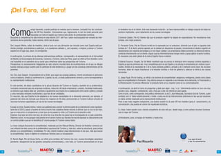 ¡Del Foro, del Foro!


     Como
                             vengo haciendo, cuando participo en eventos que lo merecen, comparto hoy las conclusio-         el verdadero rey es el cliente. Ante esta tremenda mutación , se hace imprescindible un trabajo conjunto de todos los
                             nes del VII Foro Hosteltur. Conclusiones que, lógicamente, lo son de modo personal pero         sectores implicados y una implantación de las nuevas tecnologías.
                             expuestas con todo el respeto que merece este sector de profesionales turísticos.
     Buscando la competitivad ha sido el lema en esta edición 2011 del Foro y sobre esa búsqueda han versado las inter-      D.Antonio Catalán, Pte AC Hoteles dijo que el producto español ha dejado de especializarse: No necesitamos más
     venciones de los ponentes, todos varones, dicho sea de paso.                                                            turistas, sino mejor producto.

     Don Joaquín Molina, editor de Hosteltur, abría el acto con una afirmación tan rotunda como real: España está per-       D. Fernando Conte, Pte de Orizonia incidió en lo expresado por su antecesor, diciendo que el país no aguanta más
     diendo prestigio, animándonos a participar, a no quedarnos callados y , por supuesto, a mejorar y colocar al Turismo    turistas de 1 € al día.Es preciso apostar por la calidad sin despreciar el pasado, reinventando el destino español sin
     español en el lugar que, dicen, le corresponde.                                                                         obsesionarse con mayores porcentajes y sí con mayor calidad. Los empresarios deben aumentar su eficiencia interna,
                                                                                                                             contactar directamente con el cliente y lograr que las Administraciones tengan visión y apoyo global al sector turístico.
     A continuación, la primera de las diversas intervenciones políticas correspondió a la representante de la Comunidad     Es necesaria una visión global de la marca España hacia el exterior.
     de Madrid, la Viceconsejera de Economía, Comercio y Turismo, doña Eva Piera, quien se refirió al Foro Hosteltur como
     cita ineludible en el calendario de su sector para reflexionar sobre las perspectivas del Turismo.                      D.Gabriel Escarrer, Vicepte. De Sol Meliá manifestó que es preciso el distinguir entre empresa turística española y
     Perspectivas no excesivamente halagüeñas en este entorno mundial lleno de incertidumbres en el que se dibujan           España ya que las primeras son muy competitivas pero no así España y no precisa ni únicamente por motivos coyun-
     buenas noticias aunque nuestro país no participe de esta tendencia y a juzgar por las sucesivas intervenciones de los   turales. Incidió en la necesidad de ir de la mano sectores público y privado y dio 3 factores como clave: los recursos
     ponentes.                                                                                                               humanos, dotar de mayor importancia a la industria turística a nivel de gobierno y adecuar la oferta a las nuevas
                                                                                                                             demandas.
     Así, Don Joan Gaspart, Vicepresidente de la CEOE, que según sus propias palabras, intentó simultanear el optimismo
     como el realismo, dividió su conferencia en 2 partes: la una, al modo políticamente correcto y como correspondería a    D. Josep Piqué, Pte de Vueling, se refirió a los factores de competitividad exógenos y endógenos, dando como claves
     su representación institucional.                                                                                        para la competitividad la Formación, hoy pésima porque no responde a los intereses de la demanda, la Financiación y
                                                                                                                             la Diferenciación: Es preciso diferenciar el producto tanto en su creación como en su comercialización.
     En este sentido, dio datos cuantitativos de la actual situación del Turismo en España y también de su problemática:
     normativa transversal para las empresas turísticas, reducción del tejido empresarial y empleo, fiscalidad inadecuada,   A continuación, se abrió el turno de preguntas y dado que algún muy “v.i.p.” interviniente estimo no tuvo una muy
     un entorno cuya mejora debe ser prioritaria e igualmente una mejora de la colaboración entre sector público y privado   acorde-o sea, elegante- contestación, voto a Rus que a ello me referiré en post aparte.
     y unos mercados emisores insuficientes y que han de ser ampliados.                                                      Cerró el acto, como corresponde, otra política intervención, la de D. Joan Mesquida, Secretario Gral de Turismo, quien
     En resumen, dijo que España ha de adaptarse a las nuevas necesidades de la demanda valorando, por ejemplo, el           contestó, aún si haber estado presente, a todas y cada una de las intervenciones anteriores en las que por alusiones
     potencial del nicho de mercado que ofrecen los mayores de 55 años, promoviendo un Turismo Cultural a través de          se había sentido implicado como representante institucional.
     recursos humanos capacitados y el uso de las nuevas tecnologías.                                                        Pese a ese matiz negativo subyacente, una buena ocasión la de este VII Foro Hosteltur para el conocimiento y la
                                                                                                                             comunicación y las puesta en común de inquietudes turísticas.
     Europa no crece, España menos, fueron sus palabras para concluir la primera parte de su intervención como represen-
     tante de la CEOE y pasar a hacerlo de forma mucho más subjetiva siendo rotundo al afirmar que no nos va tan bien,       Lo mejor, haber puesto cara a tantos compañeros de esta red que, desde luego y como activos recursos humanos,
     que es craso error el compararnos y creer que ya ha pasado la crisis y el Turismo es la solución a ella.                sois lo mejor del Turismo.
     Estamos muy lejos de cómo nos iba y de cómo les va a otros.No nos pasemos en la búsqueda de un país sostenible.
     Déjennos correr, no nos pongan más piedras en el camino fueron sus literales formas de expresar su descontento ante     ¡Enhorabuena, pues, al equipo de Hosteltur y hasta otra¡
     un control público que así no beneficia al Turismo porque El Turismo somos todos.

     La mesa-coloquio Buscando la competitividad, moderada por don Manuel Molina, Director de Hosteltur comenzó con
     una reflexión de éste acerca de la problemática coyuntural del Turismo y, más aún, sobre la estructural, pues ambas
     afectan a la competitividad y rentabilidad. Por ello, intentó moderar unas intervenciones en las que, más que buscar
     la competitividad, fuera el objetivo el consensuar factores para su recuperación.

     D. Ramón Bagó, Pte del Grupo Serhs, se refirió a los cambios del Turismo :low cost, nuevas tecnologías-asignatura                                                                                                  Lee aquí el post
     pendiente- desaparición de las grandes campañas promocionales y, ante todo, un Turismo personalizado en el que                                  Paz Risueño                                                        y los 14 comentarios


                                                                COLABORAN:                                                                                                                COLABORAN:




66                                                about you                                                                                                                about you                                                                     67
 