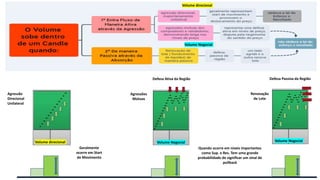 Volume direcional
Volume Negocial
Agressão
Direcional
Unilateral
Agressões
Mútuas
Renovação
de Lote
Volume Negocial Volume Negocial
Volume direcional
Defesa Ativa da Região Defesa Passiva da Região
Geralmente
ocorre em Start
de Movimento
Quando ocorre em níveis importantes
como Sup. e Res. Tem uma grande
probabilidade de significar um sinal de
pullback
 
