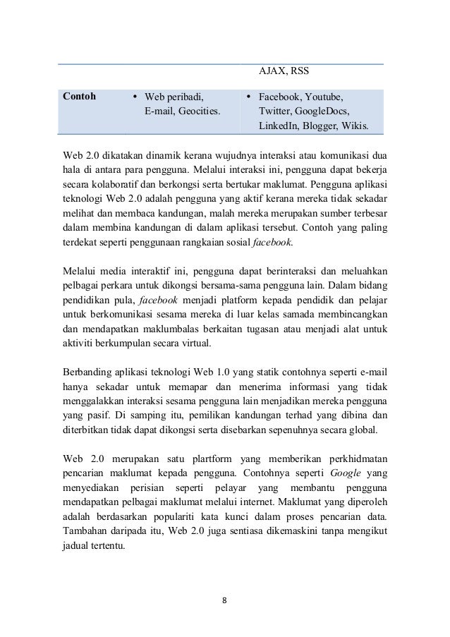 EBuku Aplikasi Praktikal web 2.0 untuk pembejaran Pengajaran