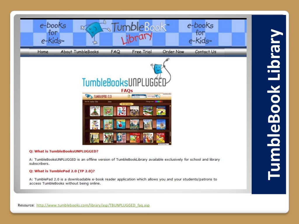 Tumblebook Library Resource Http Www Tumblebooks Com Library Asp T
