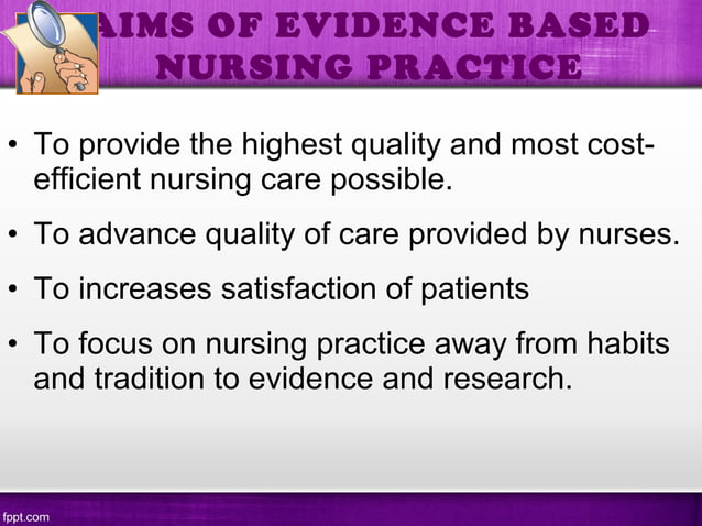 Evidence based practice in nursing | PPT | Parenting Babies and ...