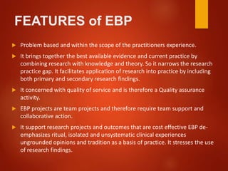 evidence based practice, EBP | PPTX