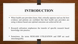 Provider Introduction EBP | PPTX