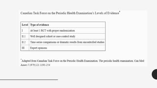 Evidence based medicine | PPTX