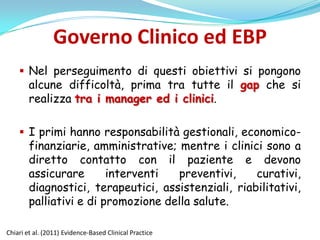 EBP, linee guida e protocolli | PPTX
