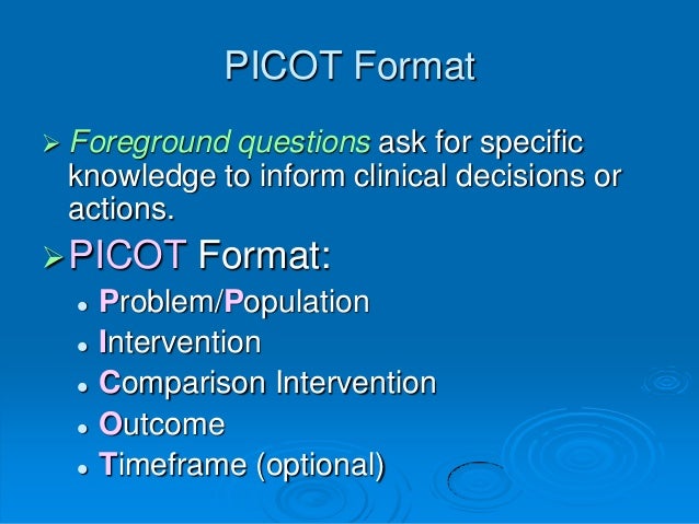 Evidence Based Practice: Core Concepts