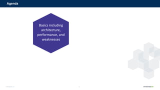 © StorageOS, Inc. 5
Agenda
Basics including
architecture,
performance, and
weaknesses
 