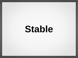 Stable
 